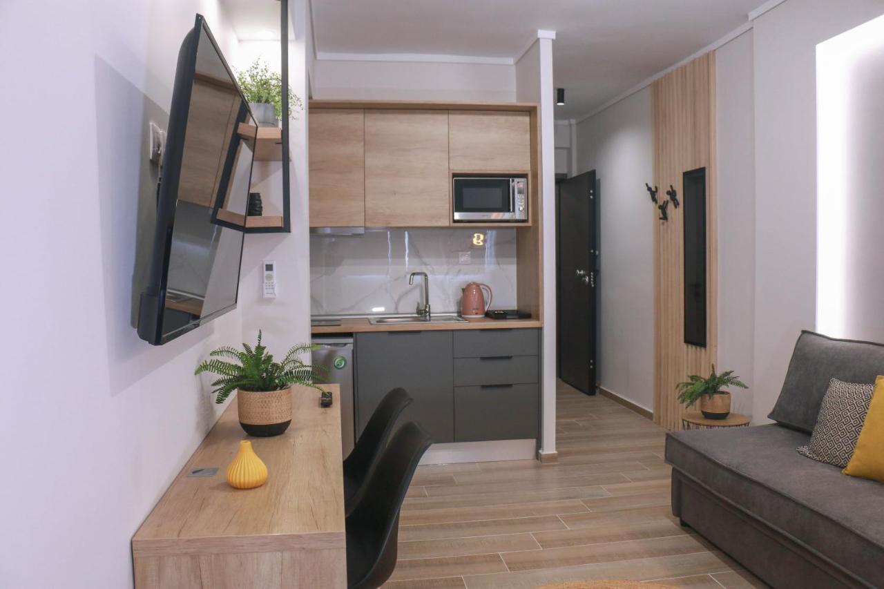 Apartamento New Deluxe Studio 1 Downtown Thessaloniki-Fully Equipped Exterior foto